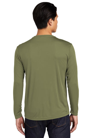 Sport-Tek Long Sleeve PosiCharge Competitor Tee (Olive Drab Green)