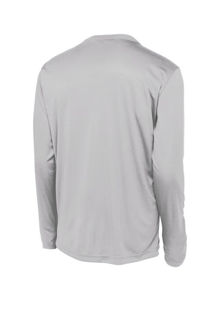 Sport-Tek Long Sleeve PosiCharge Competitor Tee (Silver)