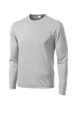 Sport-Tek Long Sleeve PosiCharge Competitor Tee (Silver)