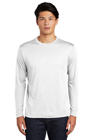 Sport-Tek Long Sleeve PosiCharge Competitor Tee (White)