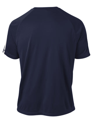 Sport-Tek Colorblock PosiCharge Competitor Tee (True Navy/ White)