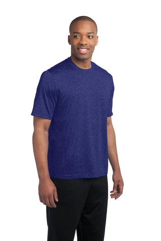 Sport-Tek Tall Heather Contender Tee (Cobalt Heather)