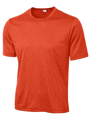 Sport-Tek Heather Contender Tee (Deep Orange Heather)