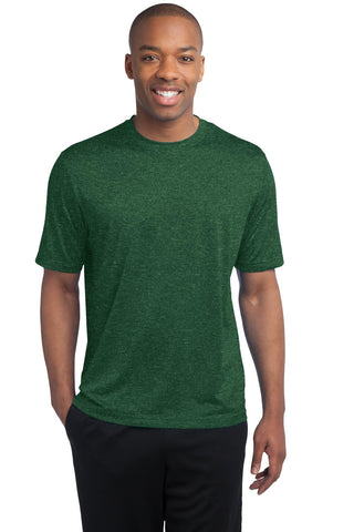 Sport-Tek Tall Heather Contender Tee (Forest Green Heather)