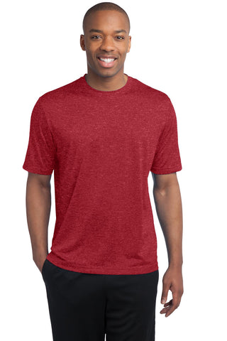 Sport-Tek Heather Contender Tee (Scarlet Heather)