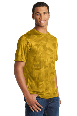 Sport-Tek CamoHex Tee (Gold)