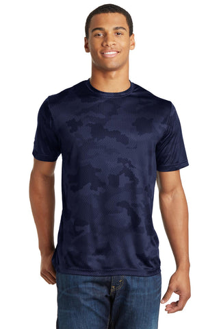 Sport-Tek CamoHex Tee (True Navy)