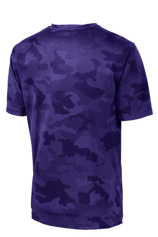 Sport-Tek CamoHex Tee (Purple)