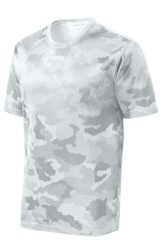 Sport-Tek CamoHex Tee (White)