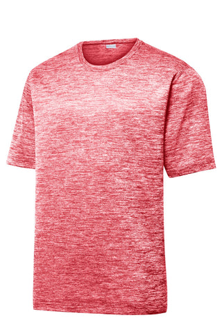 Sport-Tek PosiCharge Electric Heather Tee (Deep Red Electric)