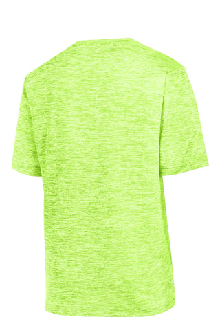 Sport-Tek PosiCharge Electric Heather Tee (Lime Shock Electric)