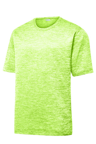 Sport-Tek PosiCharge Electric Heather Tee (Lime Shock Electric)