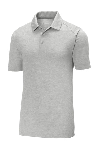 Sport-Tek PosiCharge Tri-Blend Wicking Polo (Light Grey Heather)