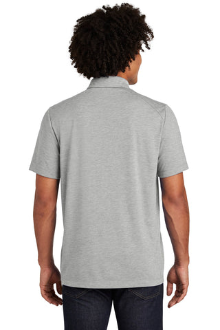 Sport-Tek PosiCharge Tri-Blend Wicking Polo (Light Grey Heather)