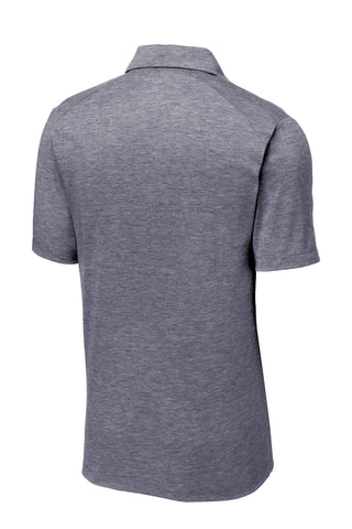 Sport-Tek PosiCharge Tri-Blend Wicking Polo (True Navy Heather)