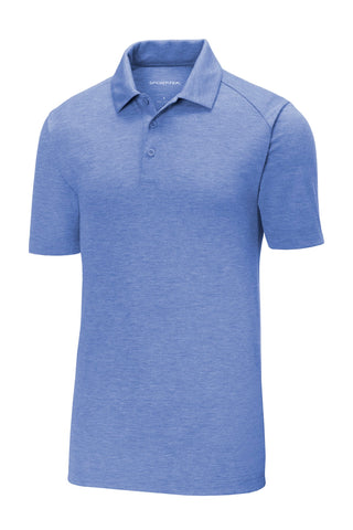 Sport-Tek PosiCharge Tri-Blend Wicking Polo (True Royal Heather)