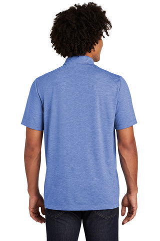 Sport-Tek PosiCharge Tri-Blend Wicking Polo (True Royal Heather)