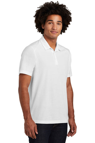 Sport-Tek PosiCharge Tri-Blend Wicking Polo (White Triad Solid)