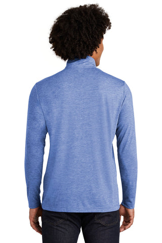 Sport-Tek PosiCharge Tri-Blend Wicking 1/4-Zip Pullover (True Royal Heather)