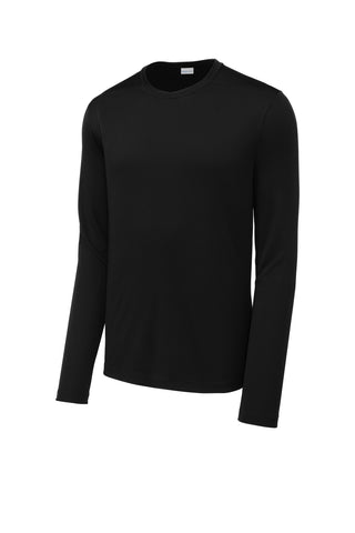 Sport-Tek Posi-UV Pro Long Sleeve Tee (Black)