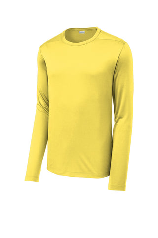 Sport-Tek Posi-UV Pro Long Sleeve Tee (Yellow)