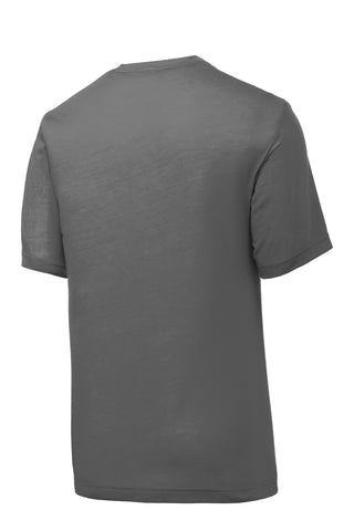 Sport-Tek PosiCharge Competitor Cotton Touch Tee (Dark Smoke Grey)