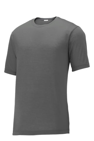 Sport-Tek PosiCharge Competitor Cotton Touch Tee (Dark Smoke Grey)