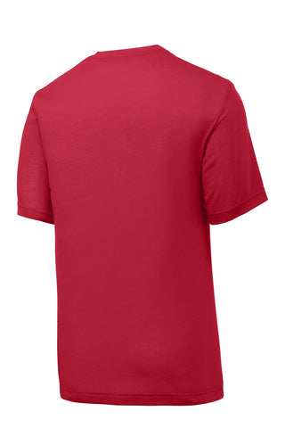 Sport-Tek PosiCharge Competitor Cotton Touch Tee (Deep Red)