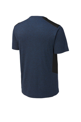 Sport-Tek Endeavor Tee (Dark Royal Heather/ Black)