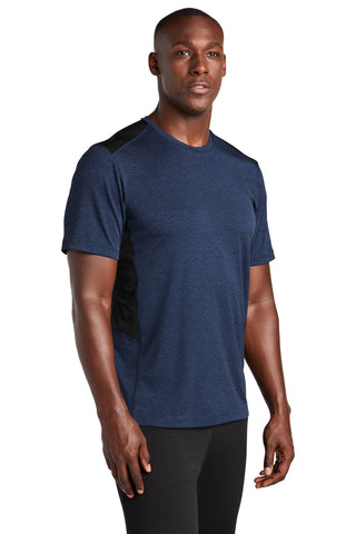 Sport-Tek Endeavor Tee (Dark Royal Heather/ Black)