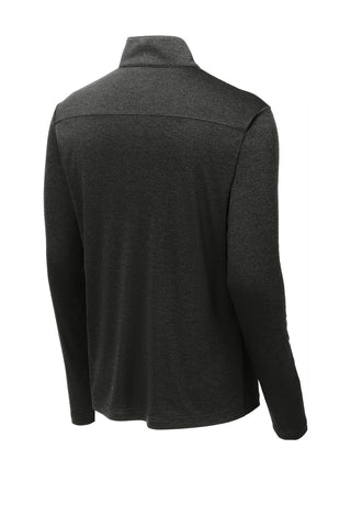 Sport-Tek Endeavor 1/2-Zip Pullover (Black Heather)