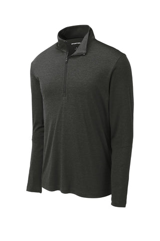 Sport-Tek Endeavor 1/2-Zip Pullover (Black Heather)