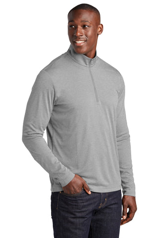 Sport-Tek Endeavor 1/2-Zip Pullover (Light Grey Heather)