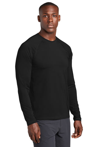 Sport-Tek Long Sleeve Rashguard Tee (Black)