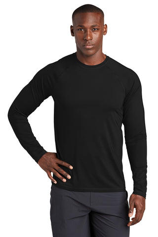 Sport-Tek Long Sleeve Rashguard Tee (Black)