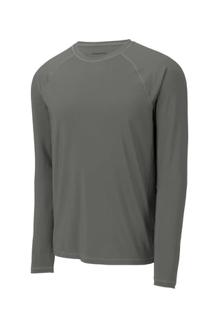 Sport-Tek Long Sleeve Rashguard Tee (Dark Smoke Grey)