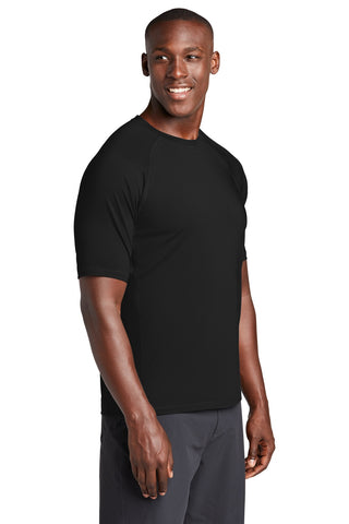 Sport-Tek Rashguard Tee (Black)