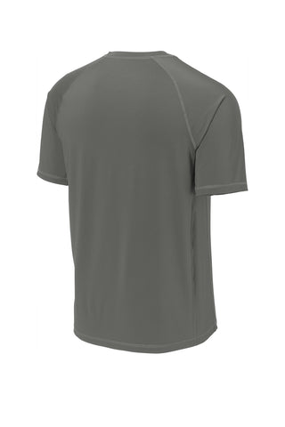 Sport-Tek Rashguard Tee (Dark Smoke Grey)