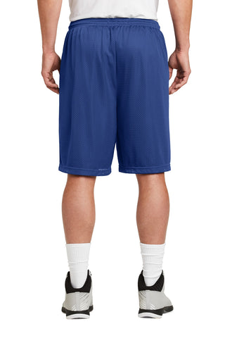 Sport-Tek Long PosiCharge Classic Mesh Short (True Royal)