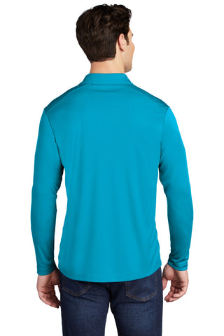 Sport-Tek Posi-UV Pro Long Sleeve Polo (Sapphire)