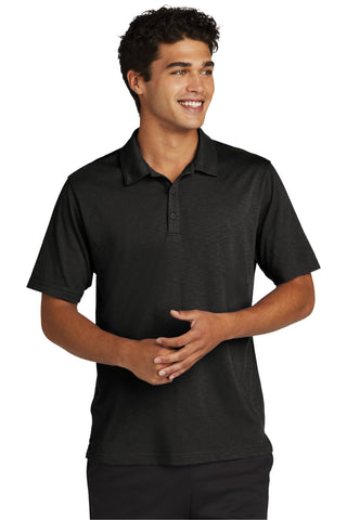 Sport-Tek PosiCharge Strive Polo (Black)