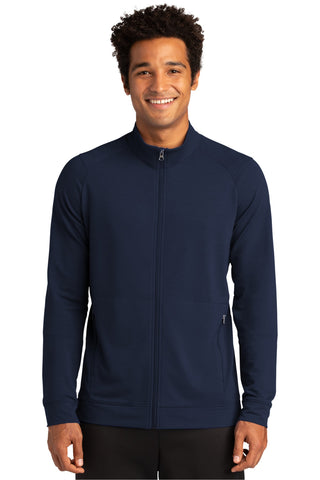 Sport-Tek Sport-Wick Flex Fleece Full-Zip (True Navy)