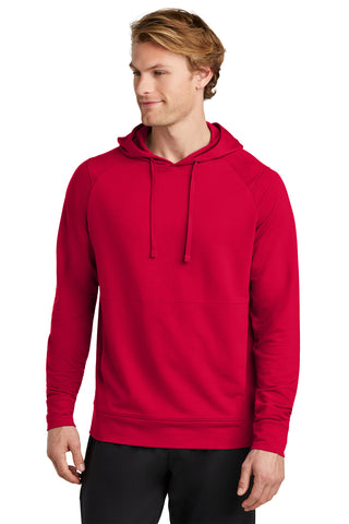 Sport-Tek Sport-Wick Flex Fleece Pullover Hoodie (Deep Red)