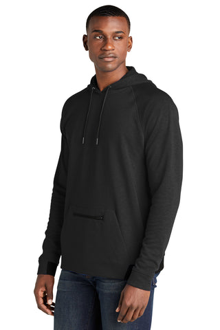 Sport-Tek PosiCharge Strive Hooded Pullover (Black)