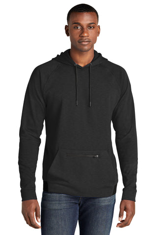 Sport-Tek PosiCharge Strive Hooded Pullover (Black)