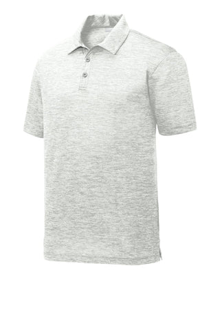 Sport-Tek PosiCharge Electric Heather Polo (Silver Electric)