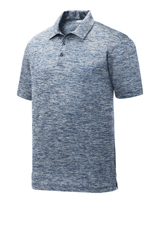 Sport-Tek PosiCharge Electric Heather Polo (True Navy Electric)