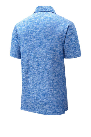 Sport-Tek PosiCharge Electric Heather Polo (True Royal Electric)