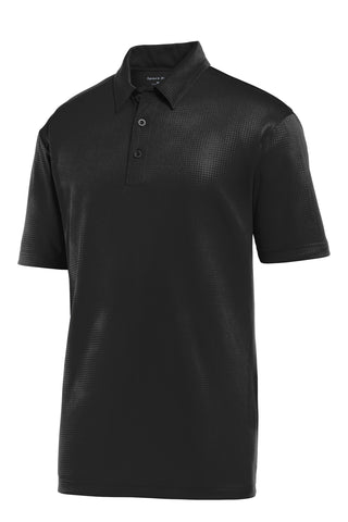 Sport-Tek Embossed PosiCharge Tough Polo (Black)