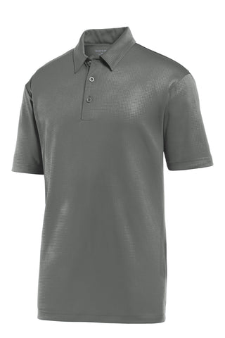 Sport-Tek Embossed PosiCharge Tough Polo (Dark Smoke Grey)